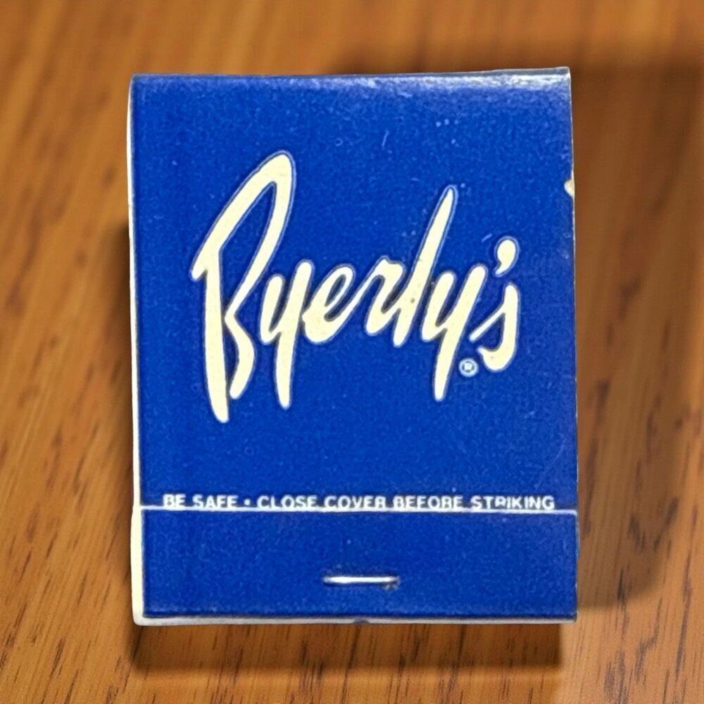 Vintage Byerlys Grocery Store Minnesota Location’s  Matchbook RARE FIND